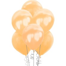 Kikajoy Metalik Somon Balon 100'lü