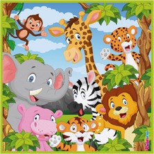 Kikajoy Safari Kağıt Peçete 33 x 33 cm 16'lı