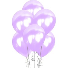 Kikajoy Metalik Lila Balon 100'lü