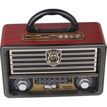 Pusula M 113 Bt Nostaljik Görünümlü USB Sd Radyo