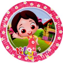 Kikajoy Niloya Karton Tabak 23 cm 8'li