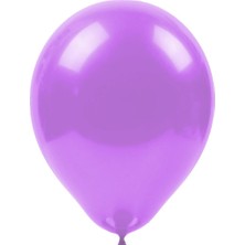 Kikajoy Pastel Mor Balon 12'li