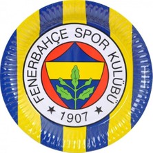Kikajoy Fenerbahçe Karton Tabak 23 cm 8'li