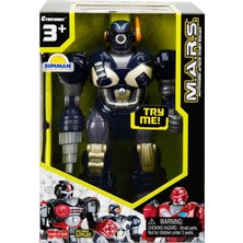 Sunman M.a.r.s. Sesli ve Işıklı Yürüyen Titreşimli Robot 17CM