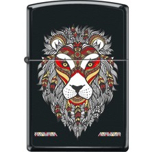 Zippo Funky Lion Head Çakmak Ömürboyu Garanti ile Rüzgar Geçirmez Tasarım ve Premium Malzeme