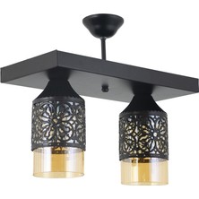 Lambadar Ikili Spor Model Modern Retro Rustik Avize