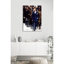 Tablosan Atatürk Meclisten Çıkarken TBMM Kanvas Tablo