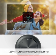 Anker Nebula Capsule II Akıllı Mini Portatif Projeksiyon TV Box 200 Lumen 720p HD Cep Sineması (Wi-Fi DLP, 8W Hoparlör 100 inç yansıtma) - D2421