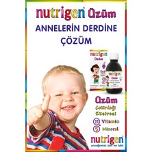 Nutrigen Üzüm Şurup 200 Ml*3 (3'lü Ekonomik Paket)