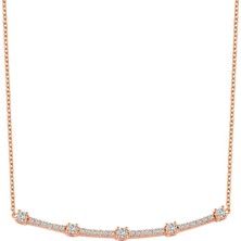 İryum Pırlanta Kolye Pn110