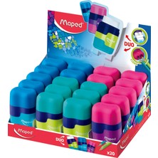 Maped Connect Silgili Renkli Kalemtraş Mavi