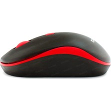 Dark MSW100R Wireless Notebook Mouse - Kırmızı/Siyah (DK AC MSW100R)