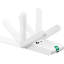 TP-LINK TL-WN822N, 300 Mbps N Kablosuz 2x3dBi Antenli Yüksek Kazanımlı USB Adaptör