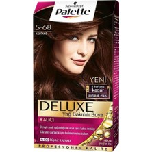 Palette Deluxe 5/68 Kestane Saç Boyası 3'lü Set