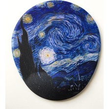 Office Küp Bilek Destekli Mouse Pad Starry Night