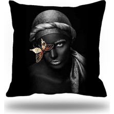 Kırlentim Siyahi Grup Kırlent Kılıfı