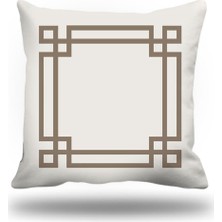 Kırlentim Yunananahtarı Kırlent Kılıfı