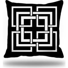 Kırlentim Yunananahtarı Kırlent Kılıfı