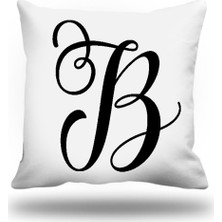 Kırlentim Harf-Elyazısı Kırlent Kılıfı