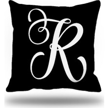 Kırlentim Harf-Elyazısı Kırlent Kılıfı