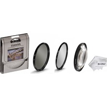 Tianya Nikon 18-105 mm Lens İçin 67 mm Slim Uv + Cir Cpl Circular Polarize + Close Up +10 Macro Filtre