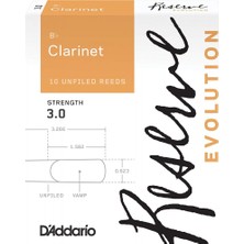 D&#39;ADDARIO WOODWINDS DCE1030 Bb KLARNET KAMIŞI NO: 3 (1O&#39;LU KUTU)