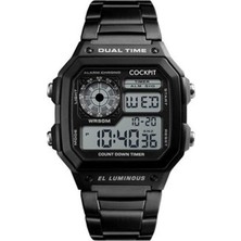 Cockpit CK-1335BK Erkek Kol Saati