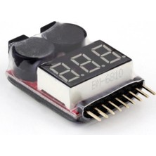1S-8S Lipo Seviye Ölçer ve Alarm Modülü