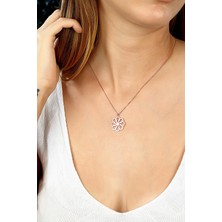 Azuris 925 Ayar Gümüş Döngü Kolye