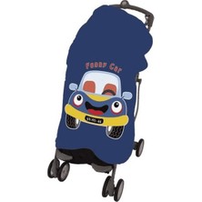 Sevi Bebe Pano Baskılı Müslin Bebek Arabası Örtüsü