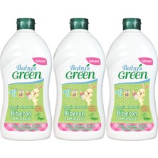 Baby's Green Organik Aloe veralı Bebek Biberon Temizleyici - Kokusuz3’lü Set