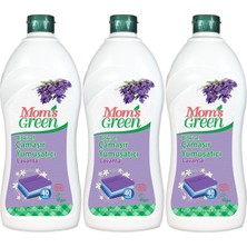 Mom's Green Bitkisel Çamaşır Yumuşatıcı - Lavanta3’lü Set