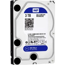 WD Blue 3TB 5400RPM Sata 3.0 64MB 3.5" Sabit Disk WD30EZRZ
