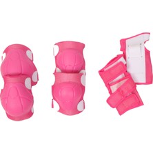 Busso Bs 601 Çocuk Koruyucu Set 3'lü Pembe