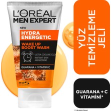 L'Oréal Paris Men Expert Hydra Energetic  Wake Up Boost Yüz Temizleme Jeli