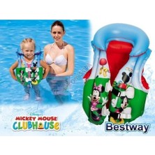 Bestway Mickey Mouse Can Yeleği BW91030 51 x 46 cm