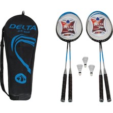 Delta 4 Badminton Raketi 3 Badminton Topu Çantalı Grup Seti