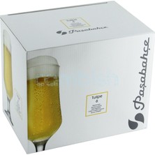 Paşabahçe Tulipe 6'lı Ayaklı Bira Bardağı