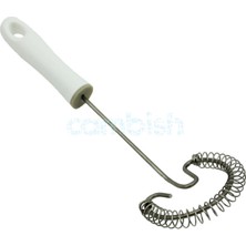 Barones Yaylı Metal Çırpıcı Beyaz