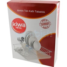 Kiwa Armin Tek Katlı Metal Bulaşıklık