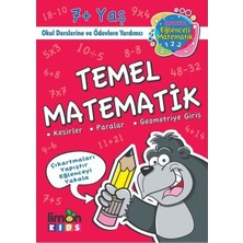 İlk Okul Eğlenceli Matematik Çıkartmalı Temel Matematik