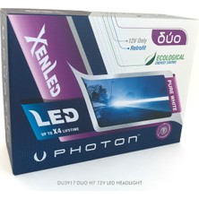 Photon Duo Led Xenon Far Ampulu  H1 / H3 / H4 / H7 / H10 / H11/ H27 / 9005 / 9006