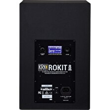 KRK Rokit RP8 G4 8 Inch Near-Field Aktif Stüdyo Monitörü (Siyah)