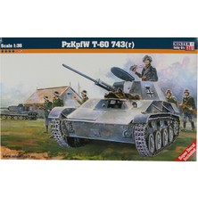 Mister Craft E-03 1/72 Pzkpfw T-60 743 R Tank Maketi