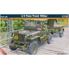 Mister Craft F-299 1/35 1/4 Ton Truck Willys Askeri Araç Maketi