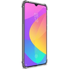 Ally Xiaomi Mi CC9 Anti-Drop Darbe Emici Silikon Kılıf AL-31023 Şeffaf