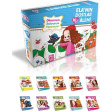 Eğitim 1. - 2. Sınıf Ela'nın Dostlar Alemi (10 Kitap Takım)