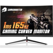 GameBooster GB-2779CF 27" 165Hz 1ms (HDMI+Display) FHD Curved Monitör