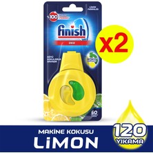 Finish Bulaşık Makinesi Kokusu Limon 2'li Paket