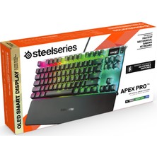 SteelSeries Apex Pro UK - TKL Ayarlanabilir Omni Switch Mekanik Oyuncu Klavyesi